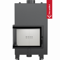 Топка с теплообменником Kratki PRO MBZ/PW/13/L/BS/W
