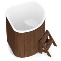 Купель CORNER SMALL (термобереза темная)