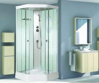 Душ.каб. NG-2306-01 (900х900х2200) низкий поддон(16см) стекло МОЗАИКА 4 места