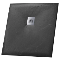Поддон для душа Grossman Strong, 90 x 90 см, квадратный, цвет графит, GR-S29090Q