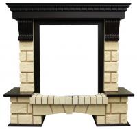 Портал Royal Flame Pierre Luxe шампань под классический очаг