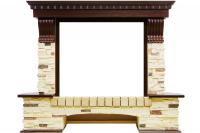 Портал Dimplex Optiflame Pierre Luxe угл. сланец универсальный (Symphony 2608/Symphony 2624L)