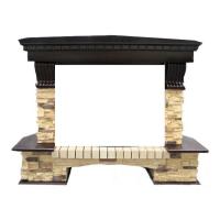 Портал Royal Flame Pierre Luxe угл. сланец
