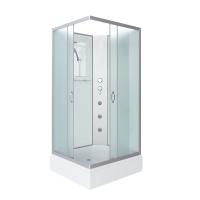 Душ.каб. NG-33084-14QBKG (1000х800х2000) средний поддон (26см) стекло МАТОВОЕ 4 места