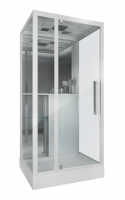 Душевая кабина Grossman 100 x 90 см, прямоугольная, белый, GR166