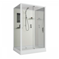Душевая кабина Niagara Standart ST120/90/15Q/BK низкий поддон, без крыши