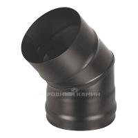 Везувий Колено BLACK (AISI 430/0,8мм) 45* 2 секции д.200