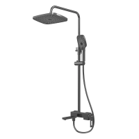 Душевая система Grossman Pragma 500.K35.03.420, графит сатиновый