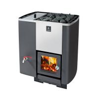 Печь для бани и сауны Kastor KARHU 30 VV (бак слева, 35-40 кг камней)