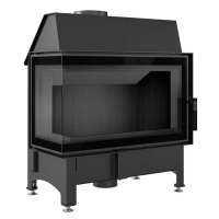 Топка Zibi/L/BS/DECO (угловое стекло слева)