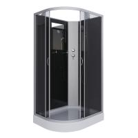 Душ.каб. NG-3512-14RBK (1200х800х2000) низкий поддон(13см) стекло ТОНИРОВАННОЕ 3 места