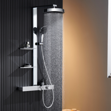 Душевая стойка Black&White GH-9005C