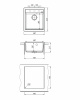 Кухонная мойка ABBER Quarz AQ2901W белый