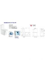 WW GELBACH 011 ST GL-WT Унитаз компакт