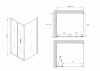 Душевой уголок ABBER Sonnenstrand AG07100B-S75B