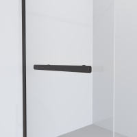 Душ. перегородка NG-681-10 BLACK (100x195), 1 место