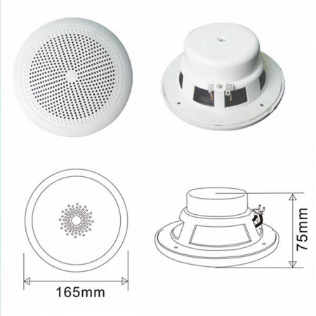 Комплект влагостойкой акустики SW 3 White Sensor