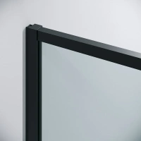 Душевая стенка Grossman Galaxy, 200.K33.01.70.21.00, 70 см, стекло прозрачное, профиль черный матовый