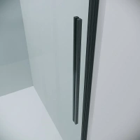 Душевая стенка Grossman Galaxy, 200.K33.01.80.42.00, 80 см, стекло прозрачное, профиль графит сатин