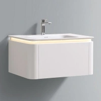 Мебель B&W U925.900 основной шкаф, Unihopper, Corian раковина-столешница / LED light (900x520x400)