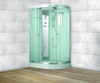 Timo Comfort T-8802L Clean Glass душевая кабина 120*85*220+турецкая баня хамам+стульчик прозрачный