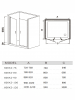 WW600 600K2-100 Душевое ограждение. 1000х1850 мм