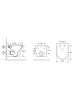 WW MERZBACH 043 GL-WT Унитаз подвесной