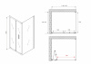 Душевой уголок ABBER Sonnenstrand AG07120B-S75B