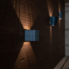 Настенный светильник Licht-2000 Cube "Basket" черный
