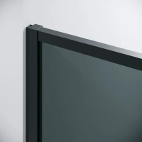 Душевая стенка Grossman Galaxy, 200.K33.01.70.21.10, 70 см, стекло тонированное, профиль черный матовый