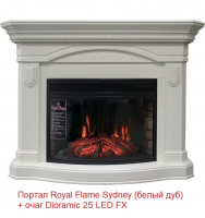 Портал Royal Flame Sydney под очаг Dioramic 25 LED FX