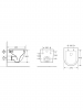 WW MERZBACH 043 GL-BL Унитаз подвесной