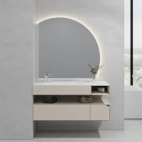 Мебель B&W U955.1200L основной шкаф, P03, Unihopper,Corian раковина-столешница (1200x520x400)