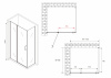 Душевой уголок ABBER Sonnenstrand AG04100S-S85